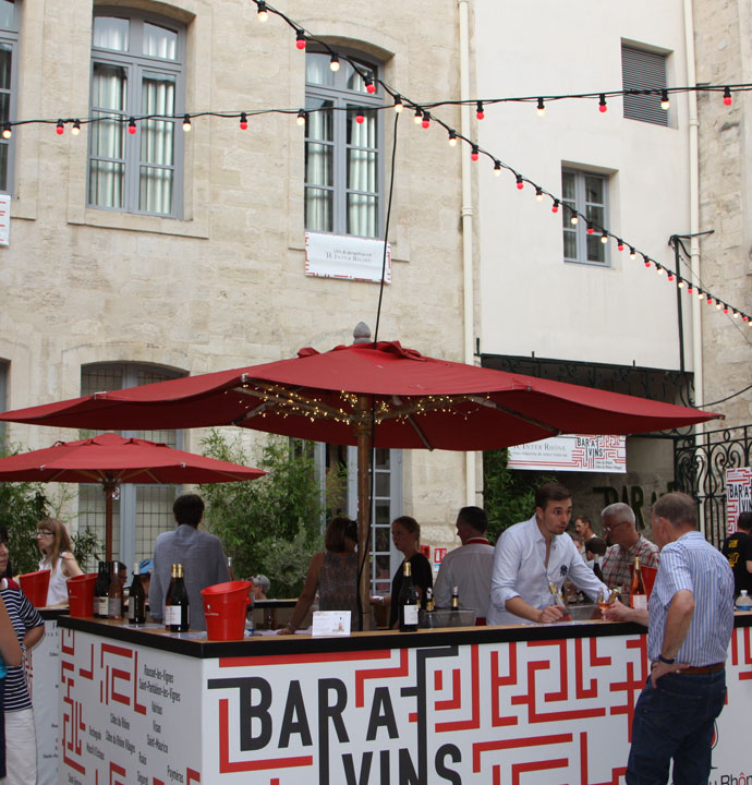 Bar à vin à Avignon
