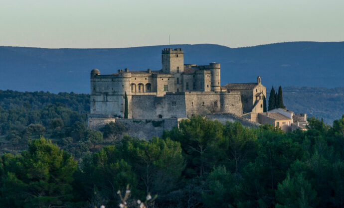 Château du Barroux dans le Ventoux