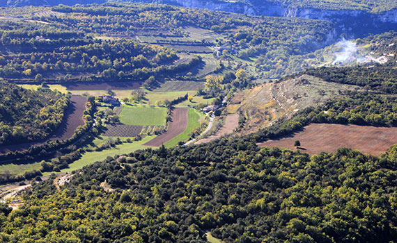 Plateau des Claparèdes en Luberon