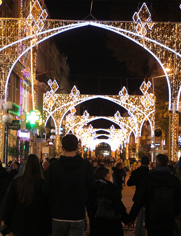 Illuminations de Noël à Avignon