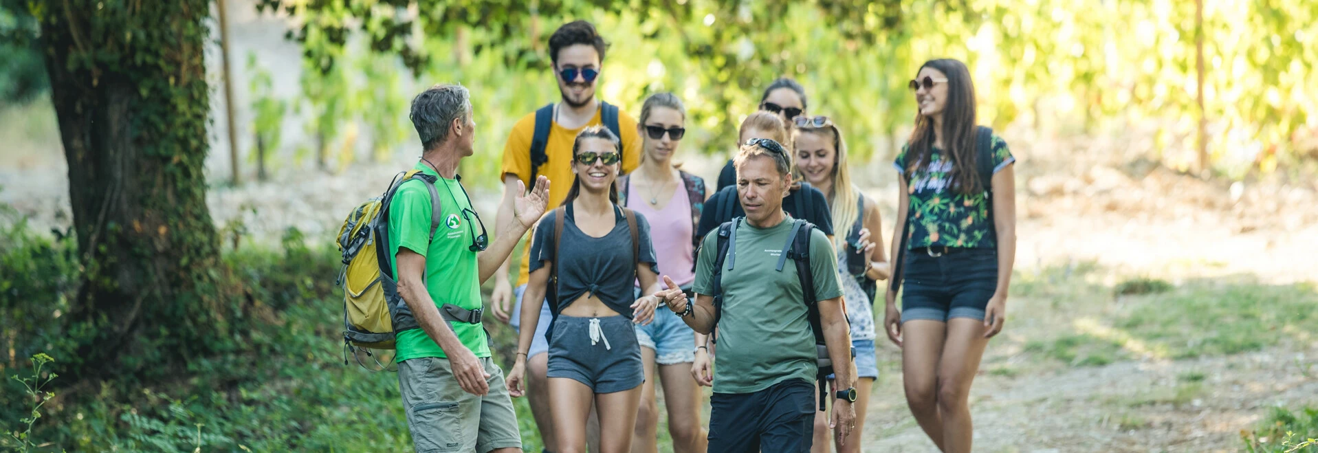 Activité sportive avec un guide  © O'Brien
