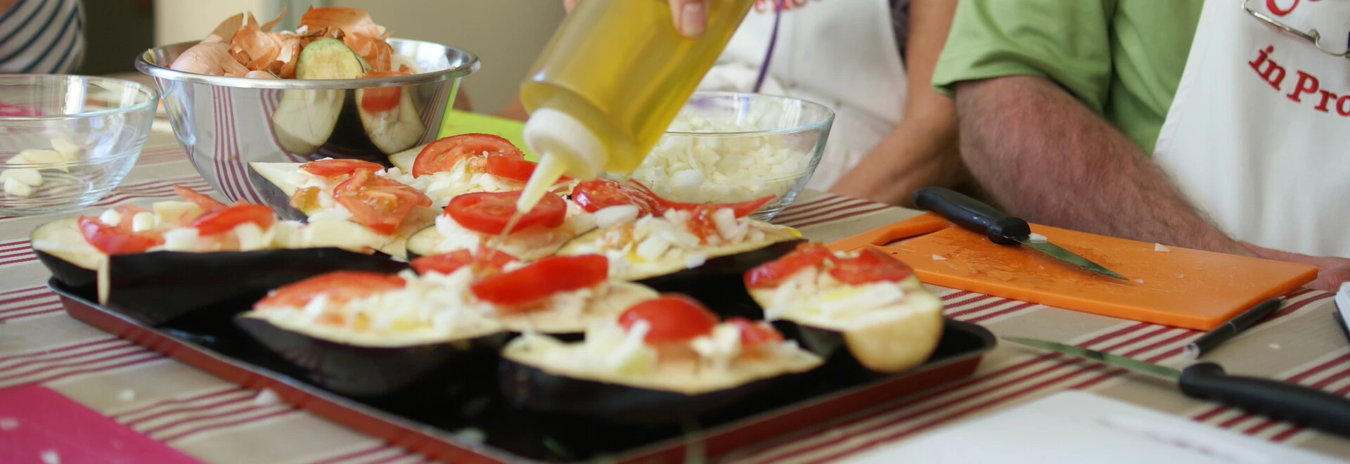 Cours de cuisine en Provence  © Gillet