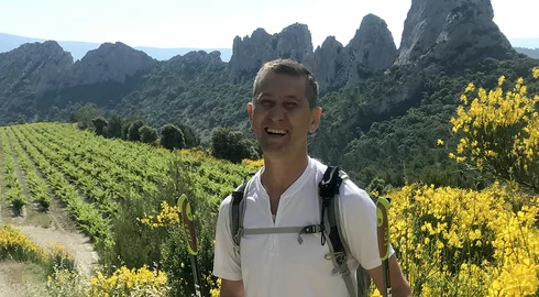 Denis Meyer, accompagnateur rando à Carpentras