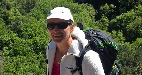 Françoise Masson, guide rando en Vaucluse