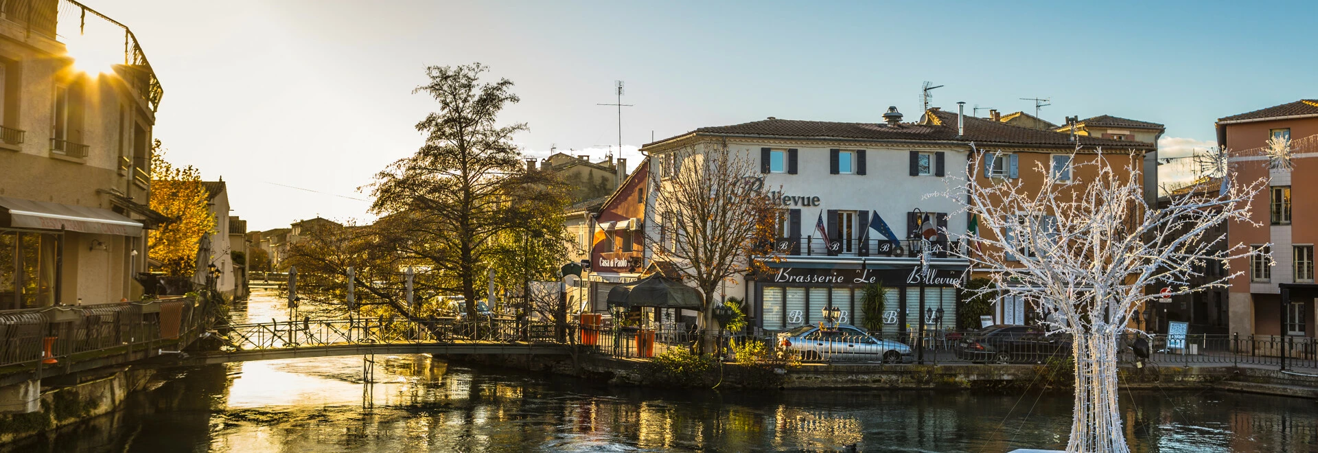 Isle sur la Sorgue en hiver  © Kessler