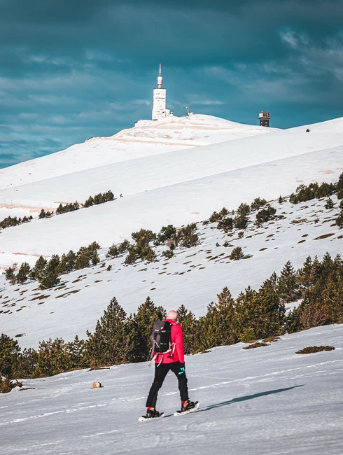 Balade en raquettes au Mont Ventoux  © LezBroz