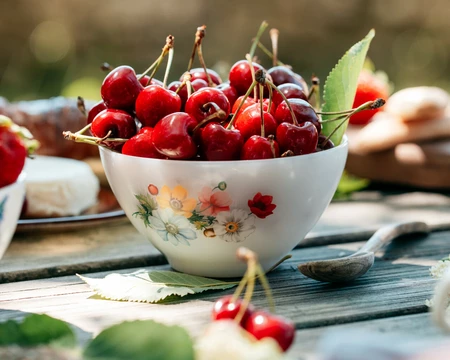 Cerises à savourer  © O'Brien