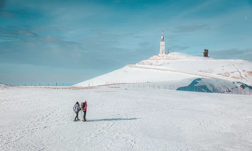 Neige au Mont-Ventoux