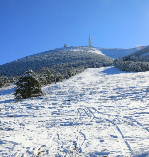 Piste de ski au Mont-Ventoux  © Hocquel