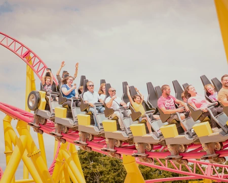 Roller Coaster au Parc Spirou  © Planque