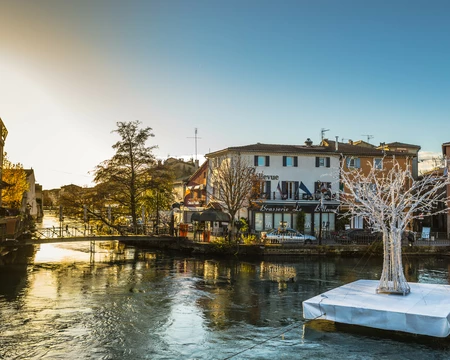 Isle sur la Sorgue en hiver  © Kessler