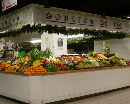 Les Halles d'Avignon, marché couvert  © Ripert