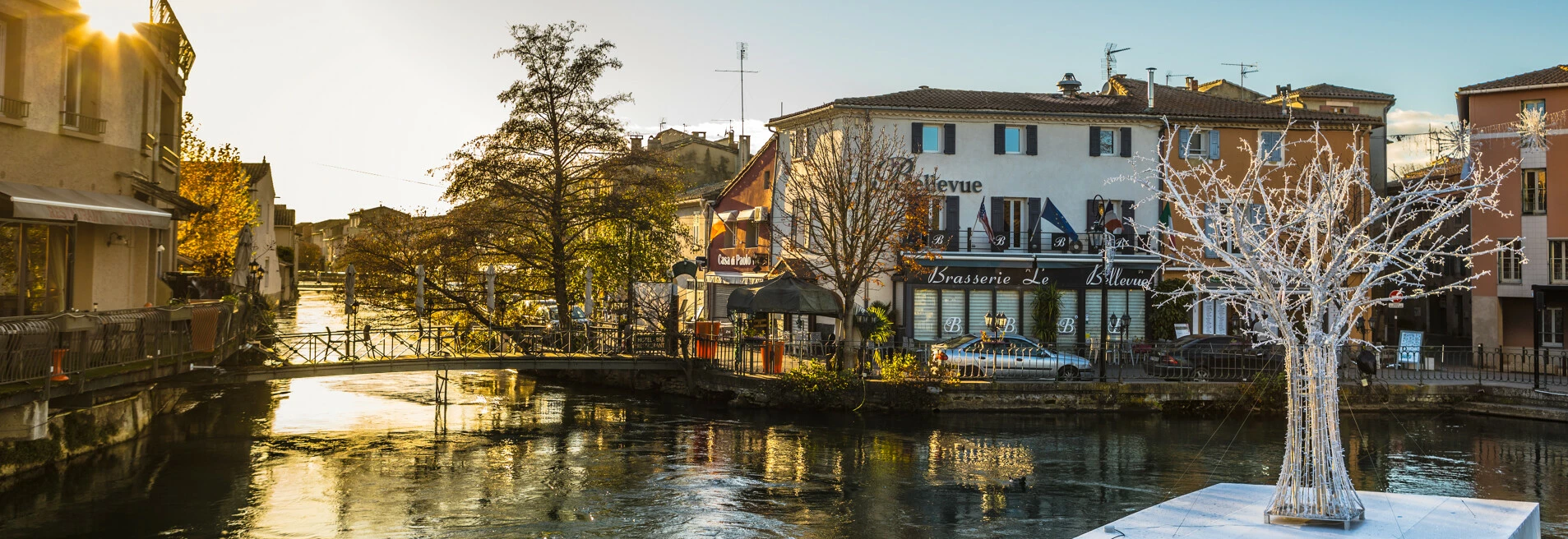 Isle sur la Sorgue en hiver  © Kessler
