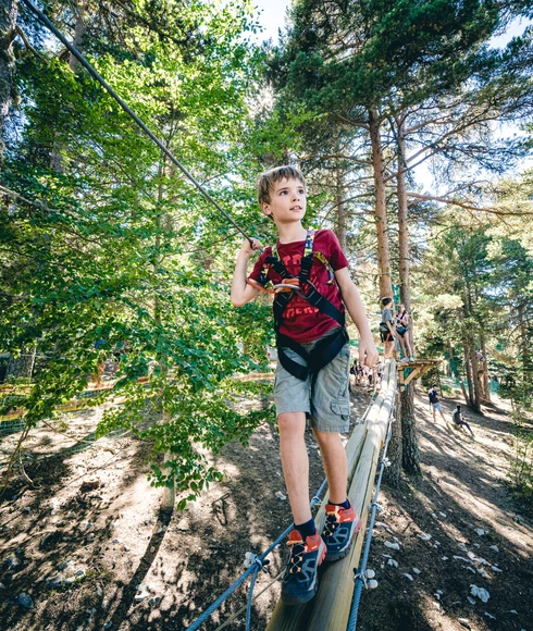 Accrobranches au Mont Serein  © O'Brien