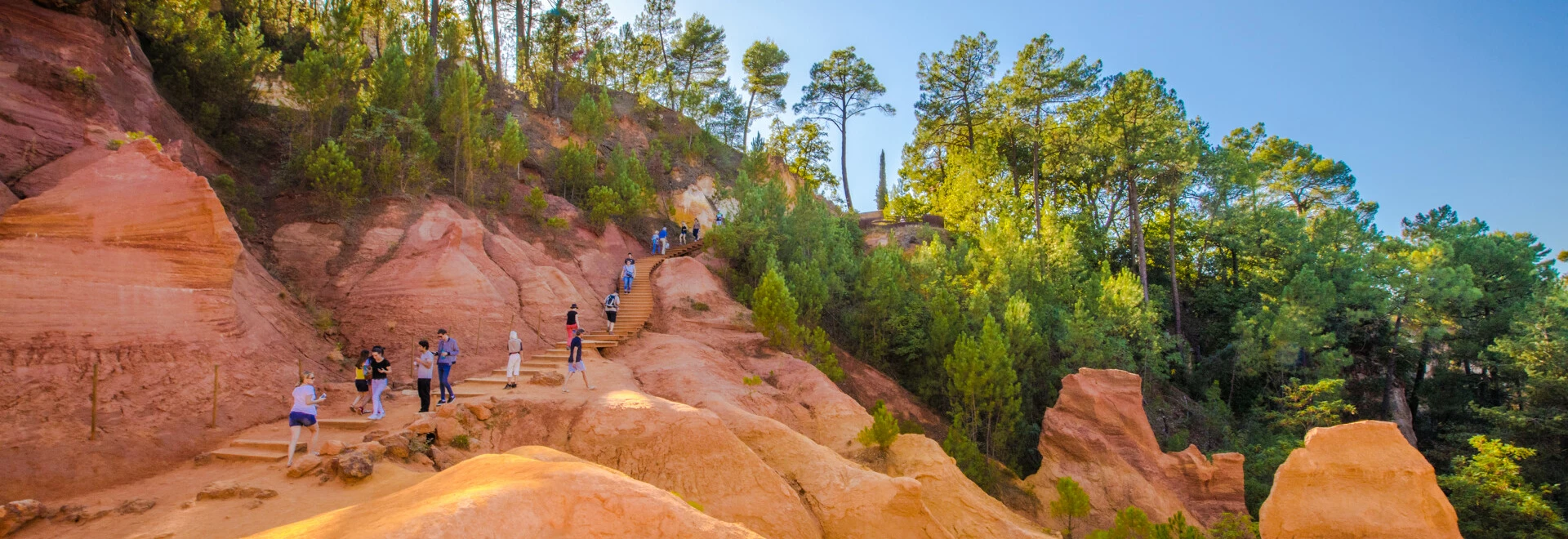 Sentier des ocres à Roussillon  © Kessler