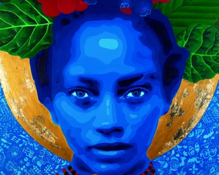 exposition Afroblue à la Fondation Blachère - Bonnieux