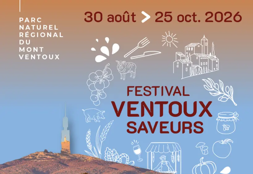 Le festival Ventoux Saveurs offre un programme éclectique pour découvrir les saveurs autour du Géant de Provence  © PNR Mont-Ventoux