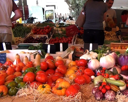 Marché en Vaucluse  © Hocquel