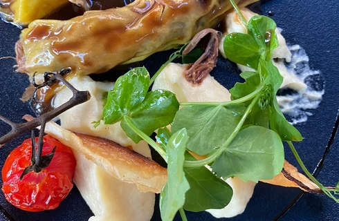 Assiette de produits locaux  © Tardieu