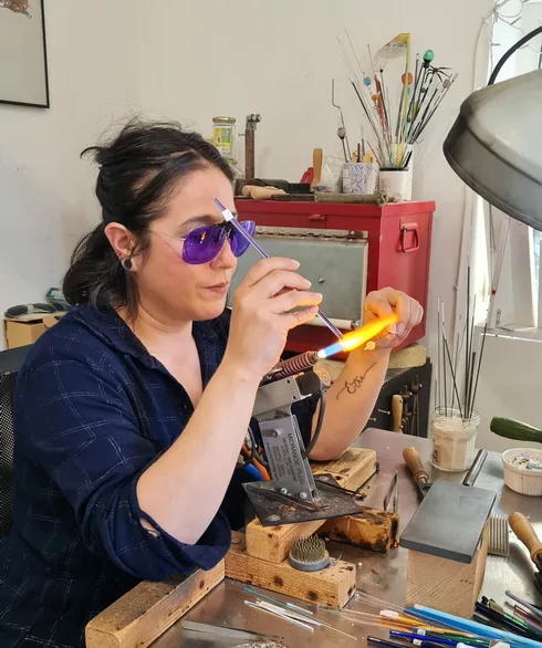 Artisan verrier Pernes les Fontaines  © V Gillet